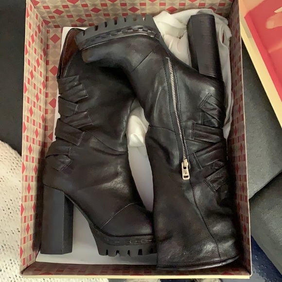 A.S.98 Elwood boots EU 37 preowned black - Picture 9 of 16